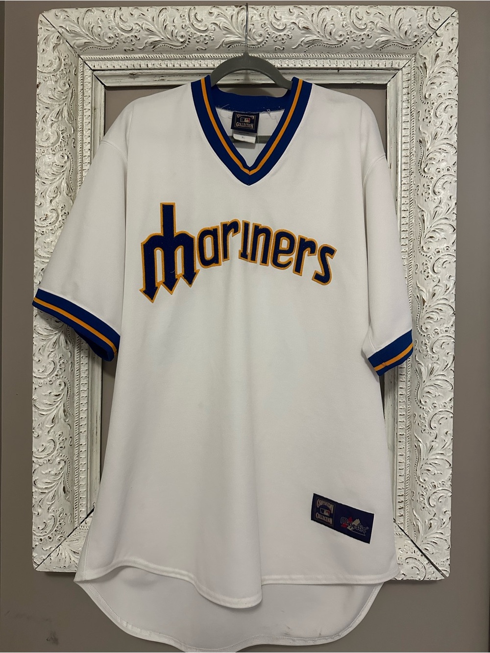 Vintage Seattle Mariners MLB Cooperstown Collection Jersey XL